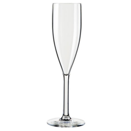 Palm Tritan Afresco Clear Flute Glass 200ml